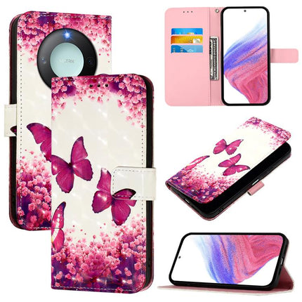 3D Painting Horizontal Flip Leather Phone Case, For Honor X9C Smart 5G, For Honor 300 Pro / 300 Ultra, For Honor 300