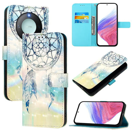 3D Painting Horizontal Flip Leather Phone Case, For Honor X9C Smart 5G, For Honor 300 Pro / 300 Ultra, For Honor 300
