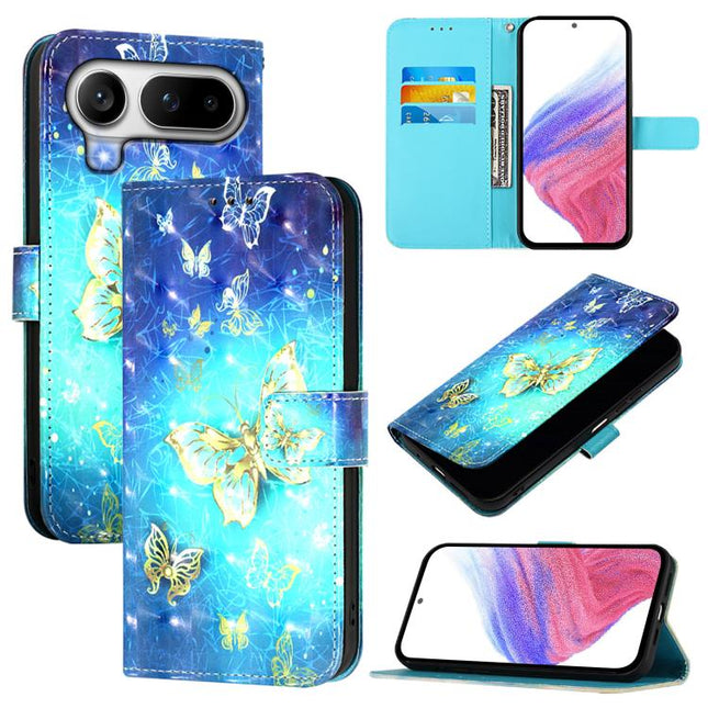 3D Painting Horizontal Flip Leather Phone Case, For Honor Magic8 Pro Air 5G, For Honor X8d 4G, For Honor Magic8 Pro