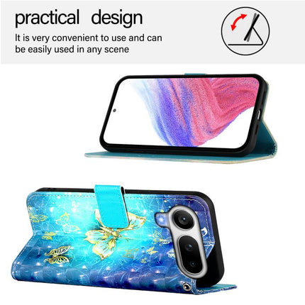3D Painting Horizontal Flip Leather Phone Case, For Honor Magic8 Pro Air 5G, For Honor X8d 4G, For Honor Magic8 Pro