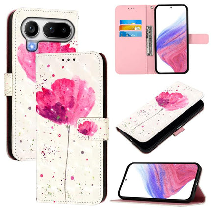 3D Painting Horizontal Flip Leather Phone Case, For Honor Magic8 Pro Air 5G, For Honor X8d 4G, For Honor Magic8 Pro