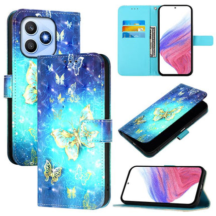 3D Painting Horizontal Flip Leather Phone Case, For Honor Magic8 Pro Air 5G, For Honor X8d 4G, For Honor Magic8 Pro