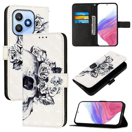 3D Painting Horizontal Flip Leather Phone Case, For Honor Magic8 Pro Air 5G, For Honor X8d 4G, For Honor Magic8 Pro