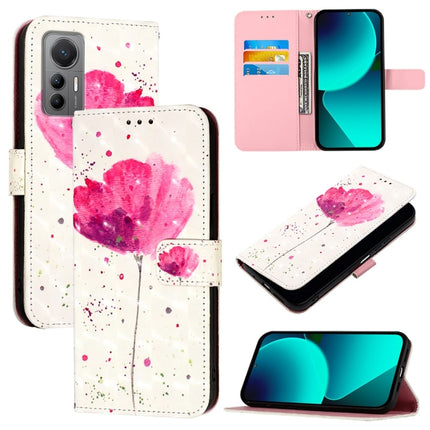 3D Painting Horizontal Flip Leather Phone Case, For Xiaomi 12 Lite, For Xiaomi Civi 1S, For Xiaomi Poco X3 GT