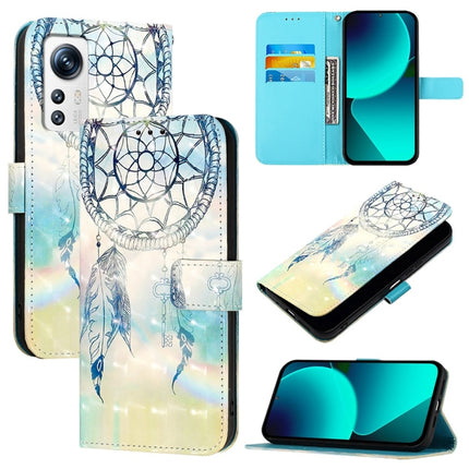 3D Painting Horizontal Flip Leather Phone Case, For Xiaomi 12 Pro / 12S Pro, For Xiaomi 12 / 12X / 12S, For Xiaomi Poco X4 NFC