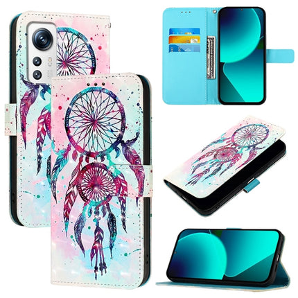 3D Painting Horizontal Flip Leather Phone Case, For Xiaomi 12 Pro / 12S Pro, For Xiaomi 12 / 12X / 12S, For Xiaomi Poco X4 NFC