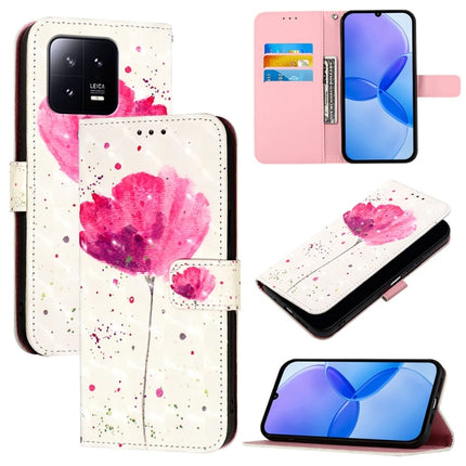 3D Painting Horizontal Flip Leather Phone Case, For Xiaomi 13 Pro, For Xiaomi 13, For Xiaomi 12S Ultra