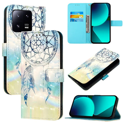 3D Painting Horizontal Flip Leather Phone Case, For Xiaomi 13 Pro, For Xiaomi 13, For Xiaomi 12S Ultra