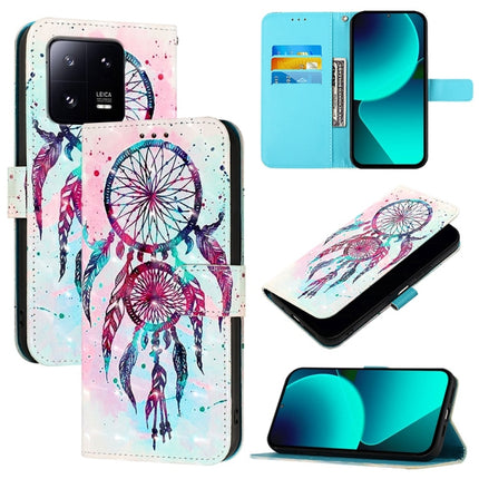3D Painting Horizontal Flip Leather Phone Case, For Xiaomi 13 Pro, For Xiaomi 13, For Xiaomi 12S Ultra