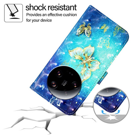 3D Painting Horizontal Flip Leather Phone Case, For Xiaomi 13 Ultra, For Xiaomi Civi 3, For Xiaomi 13 Lite / Civi 2