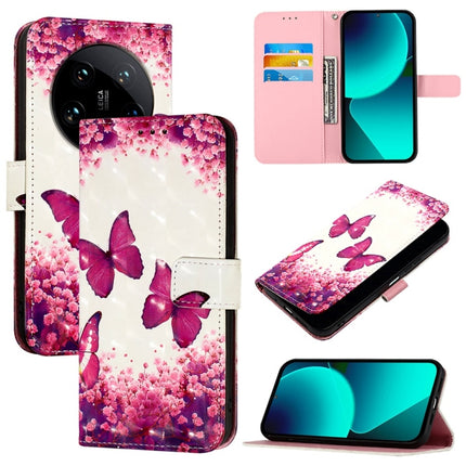 3D Painting Horizontal Flip Leather Phone Case, For Xiaomi Poco F6 5G, For Xiaomi Poco X6 Neo Global, For Xiaomi 14 Ultra