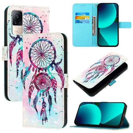 3D Painting Horizontal Flip Leather Phone Case, For Xiaomi 12 Lite, For Xiaomi Civi 1S, For Xiaomi Poco X3 GT