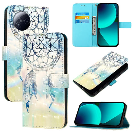 3D Painting Horizontal Flip Leather Phone Case, For Xiaomi 13 Ultra, For Xiaomi Civi 3, For Xiaomi 13 Lite / Civi 2