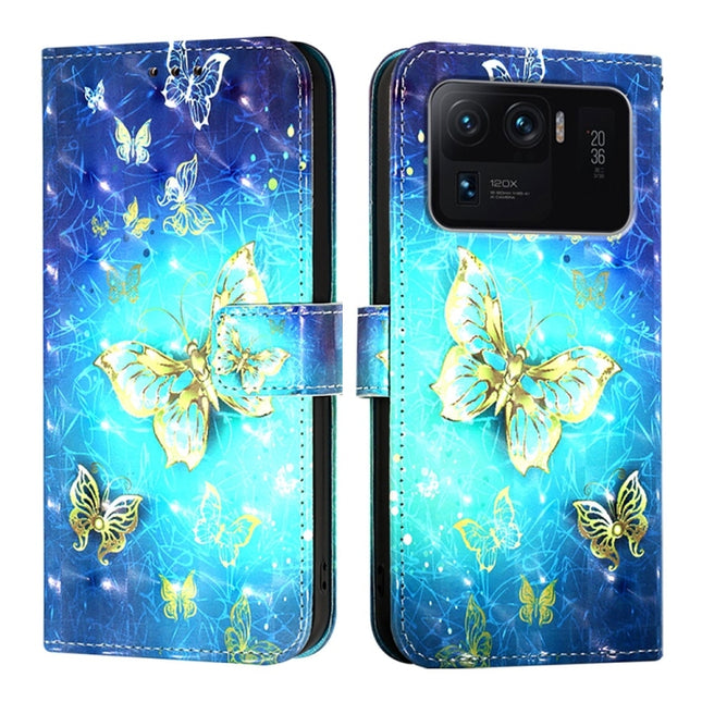 3D Painting Horizontal Flip Leather Phone Case, For Xiaomi Mi 11 Ultra, For Xiaomi Mi 11, For Xiaomi Mi 10T 5G / Mi 10T Pro 5G