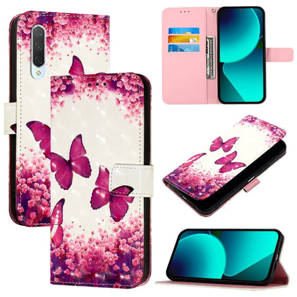 3D Painting Horizontal Flip Leather Phone Case, For Xiaomi Mi 10T Lite 5G, For Xiaomi Mi CC9 / Mi 9 Lite, For Xiaomi Mi CC9e / Xiaomi Mi A3