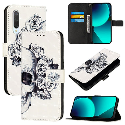 3D Painting Horizontal Flip Leather Phone Case, For Xiaomi Mi 10T Lite 5G, For Xiaomi Mi CC9 / Mi 9 Lite, For Xiaomi Mi CC9e / Xiaomi Mi A3