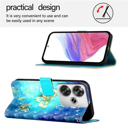 3D Painting Horizontal Flip Leather Phone Case, For Xiaomi Poco F6 5G, For Xiaomi Poco X6 Neo Global, For Xiaomi 14 Ultra