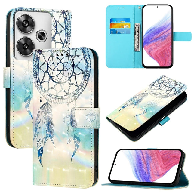 3D Painting Horizontal Flip Leather Phone Case, For Xiaomi Poco F6 5G, For Xiaomi Poco X6 Neo Global, For Xiaomi 14 Ultra