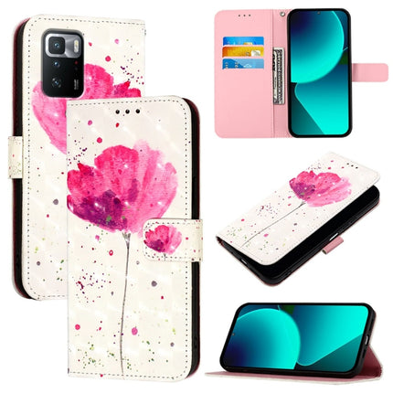3D Painting Horizontal Flip Leather Phone Case, For Xiaomi 12 Lite, For Xiaomi Civi 1S, For Xiaomi Poco X3 GT