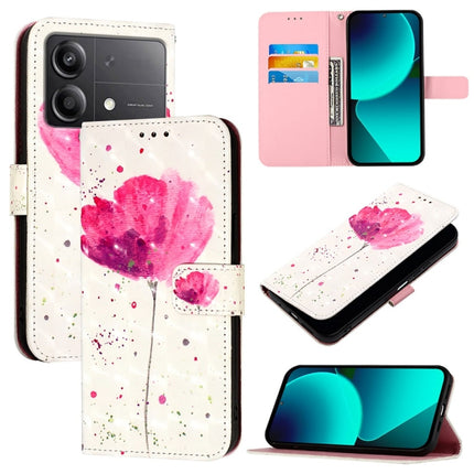 3D Painting Horizontal Flip Leather Phone Case, For Xiaomi Poco F6 5G, For Xiaomi Poco X6 Neo Global, For Xiaomi 14 Ultra