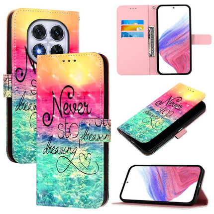 3D Painting Horizontal Flip Leather Phone Case, For Xiaomi 15S Pro, For Xiaomi Poco X7 5G, For Xiaomi Poco X7 Pro 5G