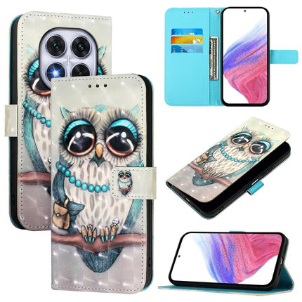 3D Painting Horizontal Flip Leather Phone Case, For Xiaomi 15S Pro, For Xiaomi Poco X7 5G, For Xiaomi Poco X7 Pro 5G