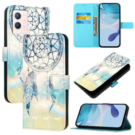 3D Painting Horizontal Flip Leather Phone Case, For vivo Y77 5G Global, For vivo S10e 5G / V23e 4G / 5G / Y75 4G, For vivo Y33s 4G Global / Y21 / Y21s / Y21t