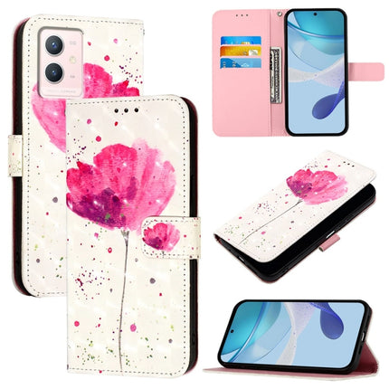 3D Painting Horizontal Flip Leather Phone Case, For vivo Y77 5G Global, For vivo S10e 5G / V23e 4G / 5G / Y75 4G, For vivo Y33s 4G Global / Y21 / Y21s / Y21t
