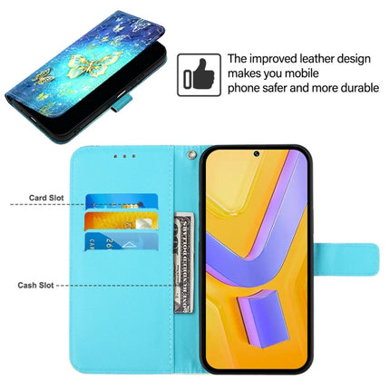 3D Painting Horizontal Flip Leather Phone Case, For vivo V27 Global / V27 Pro Global, For vivo V27e 4G Global / T2 4G Global, For vivo Y02s / Y16 / Y35 5G