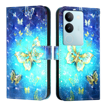 3D Painting Horizontal Flip Leather Phone Case, For vivo V29 5G Global / V29 Pro, For vivo Y17s 4G Global / 5G India, For vivo Y02 / Y02A / Y02t / Y11 2023