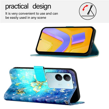 3D Painting Horizontal Flip Leather Phone Case, For vivo V29 5G Global / V29 Pro, For vivo Y17s 4G Global / 5G India, For vivo Y02 / Y02A / Y02t / Y11 2023