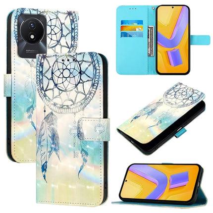 3D Painting Horizontal Flip Leather Phone Case, For vivo V29 5G Global / V29 Pro, For vivo Y17s 4G Global / 5G India, For vivo Y02 / Y02A / Y02t / Y11 2023