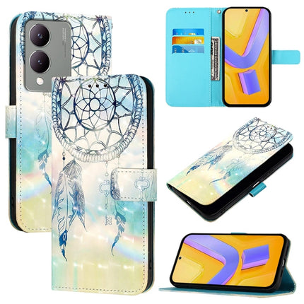 3D Painting Horizontal Flip Leather Phone Case, For vivo V29 5G Global / V29 Pro, For vivo Y17s 4G Global / 5G India, For vivo Y02 / Y02A / Y02t / Y11 2023