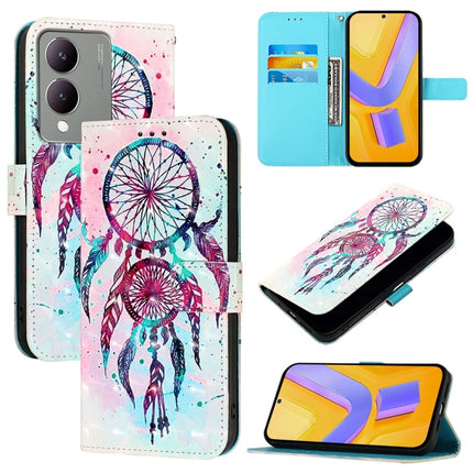 3D Painting Horizontal Flip Leather Phone Case, For vivo V29 5G Global / V29 Pro, For vivo Y17s 4G Global / 5G India, For vivo Y02 / Y02A / Y02t / Y11 2023