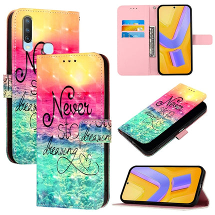 3D Painting Horizontal Flip Leather Phone Case, For vivo Y19 / U3 / Y5s / Z5i / U20, For vivo Y17 / Y15 / Y12 / Y11, For vivo Y27 4G Global