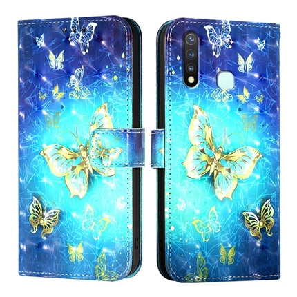 3D Painting Horizontal Flip Leather Phone Case, For vivo Y19 / U3 / Y5s / Z5i / U20, For vivo Y17 / Y15 / Y12 / Y11, For vivo Y27 4G Global