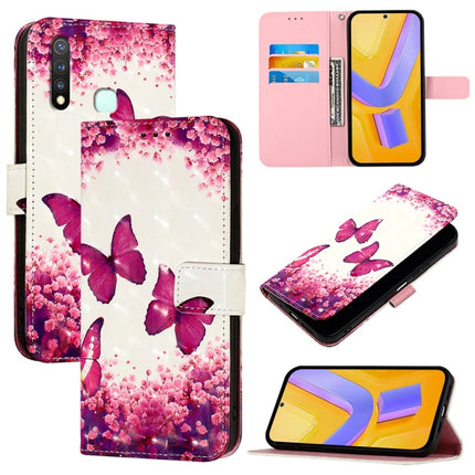 3D Painting Horizontal Flip Leather Phone Case, For vivo Y19 / U3 / Y5s / Z5i / U20, For vivo Y17 / Y15 / Y12 / Y11, For vivo Y27 4G Global