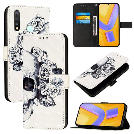 3D Painting Horizontal Flip Leather Phone Case, For vivo Y19 / U3 / Y5s / Z5i / U20, For vivo Y17 / Y15 / Y12 / Y11, For vivo Y27 4G Global