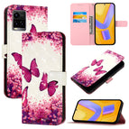 For vivo Y33s 4G Global / Y21 / Y21s / Y21t / Rose Butterfly