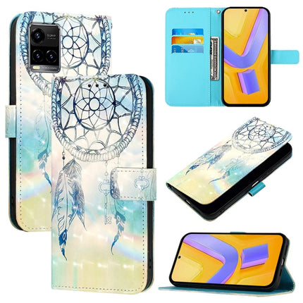 3D Painting Horizontal Flip Leather Phone Case, For vivo Y77 5G Global, For vivo S10e 5G / V23e 4G / 5G / Y75 4G, For vivo Y33s 4G Global / Y21 / Y21s / Y21t