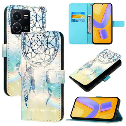 3D Painting Horizontal Flip Leather Phone Case, For vivo Y72 5G / iQOO Z3 5G / Y52 5G, For vivo Y35 4G / Y22 / Y22s / Y77 Global, For vivo Y55 5G Global / Y55s 5G 2023
