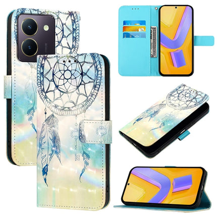 3D Painting Horizontal Flip Leather Phone Case, For vivo X100 Pro, For vivo X100, For vivo Y36 4G / 5G Global / Y36 4G India