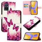 For vivo Y55 5G Global / Y55s 5G 2023 / Rose Butterfly