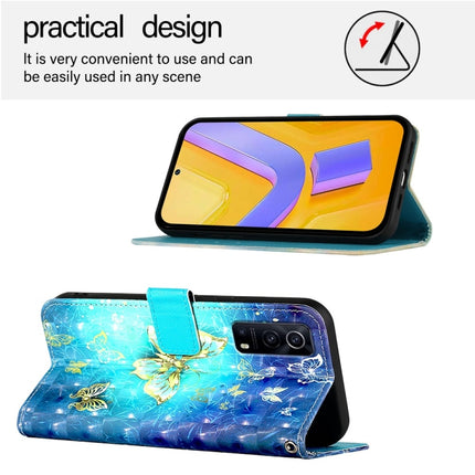 3D Painting Horizontal Flip Leather Phone Case, For vivo Y72 5G / iQOO Z3 5G / Y52 5G, For vivo Y35 4G / Y22 / Y22s / Y77 Global, For vivo Y55 5G Global / Y55s 5G 2023