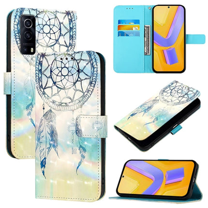 3D Painting Horizontal Flip Leather Phone Case, For vivo Y72 5G / iQOO Z3 5G / Y52 5G, For vivo Y35 4G / Y22 / Y22s / Y77 Global, For vivo Y55 5G Global / Y55s 5G 2023