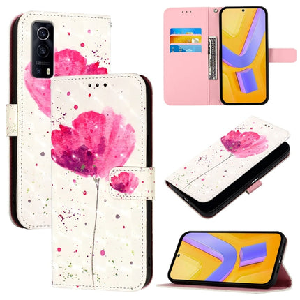 3D Painting Horizontal Flip Leather Phone Case, For vivo Y72 5G / iQOO Z3 5G / Y52 5G, For vivo Y35 4G / Y22 / Y22s / Y77 Global, For vivo Y55 5G Global / Y55s 5G 2023