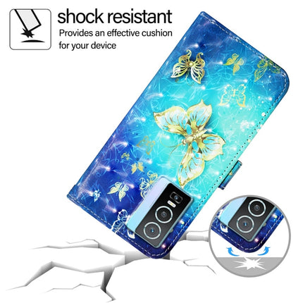 3D Painting Horizontal Flip Leather Phone Case, For vivo Y76 5G, For vivo Y51 2020 India / Y51a 2021 / Y53s 4G, For vivo Y52s / iQOO U3 / Y31s 5G