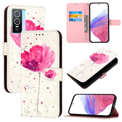 3D Painting Horizontal Flip Leather Phone Case, For vivo Y76 5G, For vivo Y51 2020 India / Y51a 2021 / Y53s 4G, For vivo Y52s / iQOO U3 / Y31s 5G