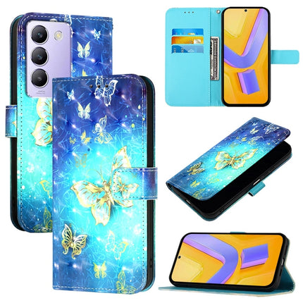 3D Painting Horizontal Flip Leather Phone Case, For vivo Y100 5G IDN / Y200e 5G Global, For vivo V30 5G Global / V30 Pro 5G Global, For vivo V29e / Y200 / V30 Lite 5G Global