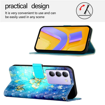 3D Painting Horizontal Flip Leather Phone Case, For vivo Y100 5G IDN / Y200e 5G Global, For vivo V30 5G Global / V30 Pro 5G Global, For vivo V29e / Y200 / V30 Lite 5G Global